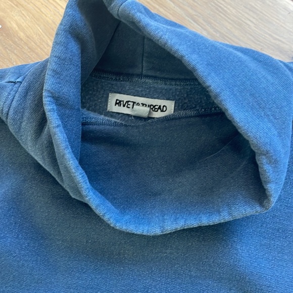 Madewell x Rivet & thread funnel neck sweatshirt - Picture 2 of 4